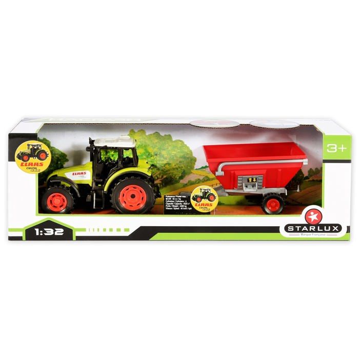 VBACALA Die-Cast Tracteur Jouet,Tracteur Avec Remorque Moissonneuse Batteuse Jou 126772532298