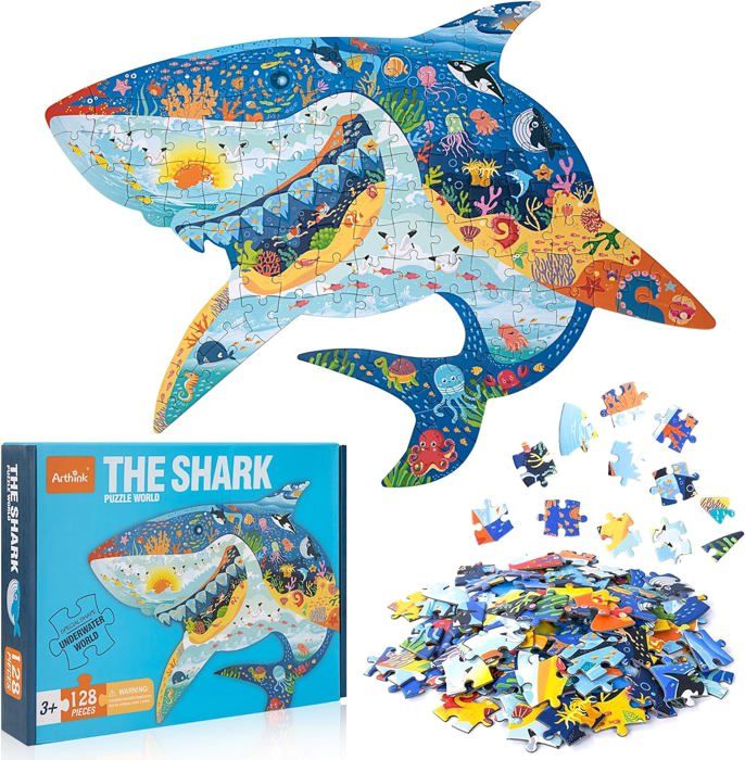 QUOKKA Puzzle en Bois Enfant 1 2 3 Ans - 3 Jouet Puzzle Animaux Bebe 18 Mois - Jeux Montessori en Bois avec Animaux Réalistes - Educatif Bebe Cadeau pour Garcons et Filles 2 3 4 Ans