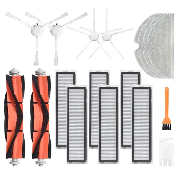 Lot 21 Accessoires Dreame L10 Ultra L10s Ultra - Brosse Principale, Filtres HEPA, Sacs Et Brosses Latérales