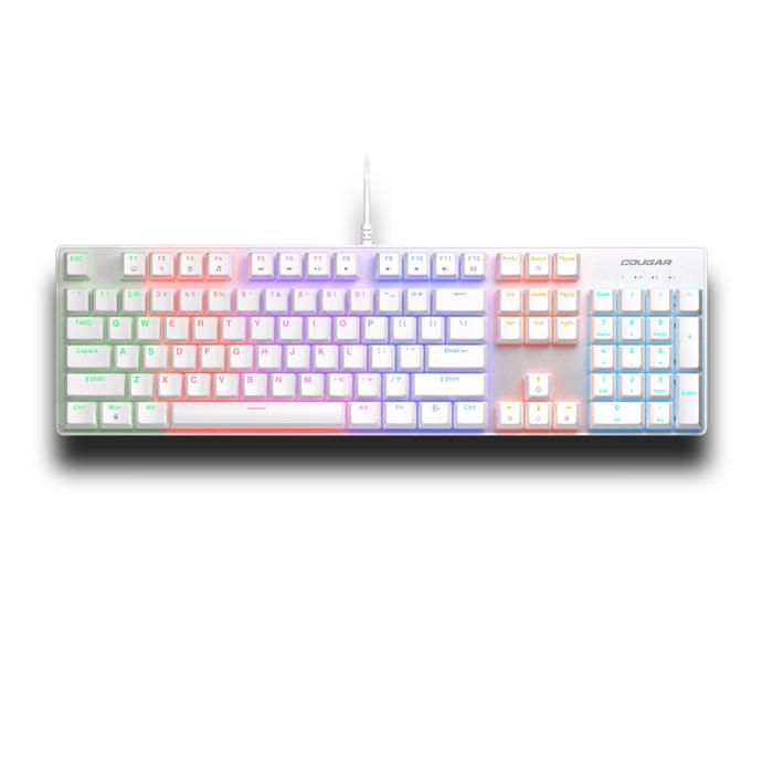 Clavier gaming Cougar Gaming ULTIMUSEX Clavier Mécanique Commutateurs 1000 Hz Effets RGB Touches à Double Injection - vue 2