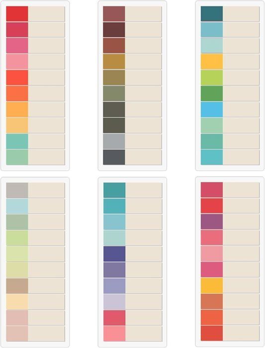 Lot De 1200 Marqueurs De Page Autocollants Repositionnables - 12 Modèles, 5 Couleurs - Pour Livres Et Documents - 4