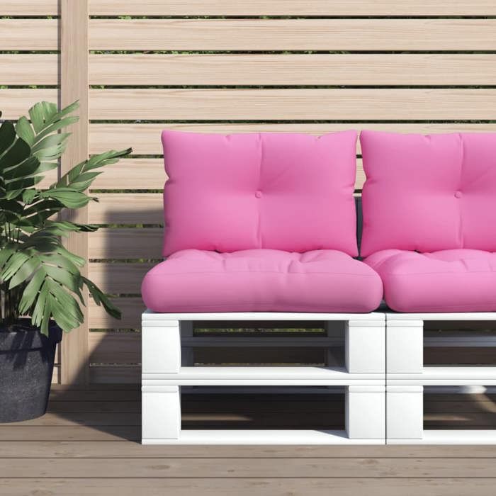 MKS Coussin Palette Extérieur 120x80cm Avec Sangles - Imperméable Canapé Balcon