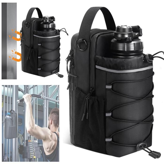 Sac de sport magnétique pour hommes et femmes petit sac de sport unisexe bandoulière magnétique sacs pour bouteilles de poche Sac de sport magnétique pour hommes et femmes petit sac de sport unisexe bandoulière magnétique sacs pour bouteilles de poche