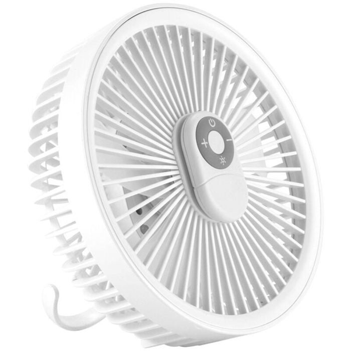 Petit ventilateur de table ventilateur USB rechargeable 3 vitesses puissant portable adapté à la chambre et à la maison - Ayxhy