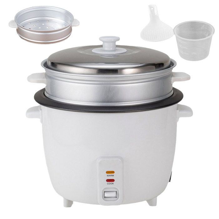 Cuiseur à riz multifonctionnel mini 4L – 750W –cuisson, mijotage et ...
