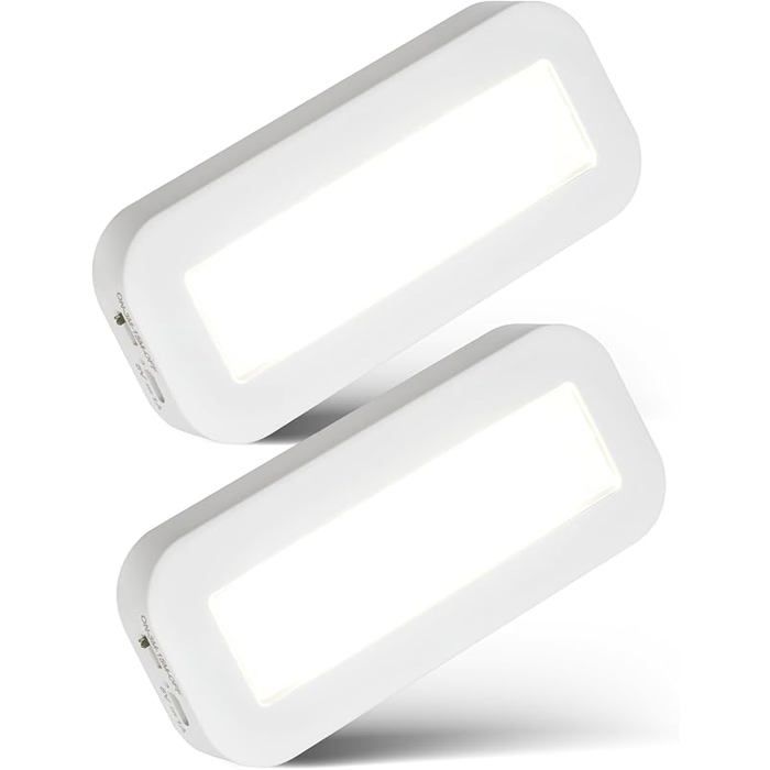 - Rechargeable lumiere cuisine sous meuble en lot de 2 LED blanc neutre et fixation adhésive eclairage sous 2 x 15 cm