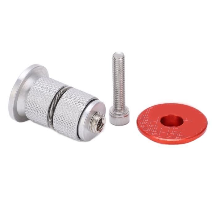 2 Sets Couvercles Valve Fourche Vélo OTOTEC - Alliage Aluminium | Compatible Fox Et Manito | Augmentation 1.5mm