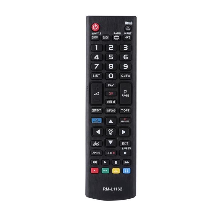 Télécommande universelle - LG - RM-L1162 - ABS - 8m - Compatible avec téléviseurs LCD