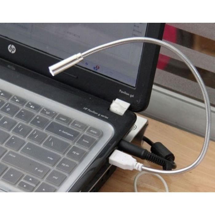 Flexible USB DEL Lampe à lumière pour clavier ordinateur Lecture Ordinateur Portable Notebook PC