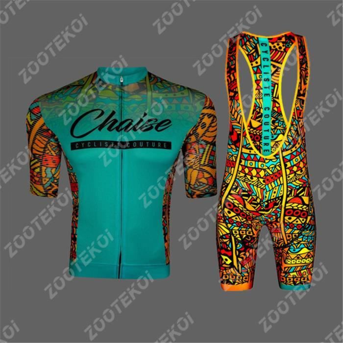 Manches courtes avec maillot de cyclisme de football à fermeture éclair