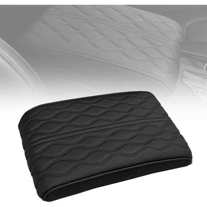 Accessoire Intérieur Voiture Coussin Accoudoir Console Centrale Voiture - Cuir PU, Mousse Mémoire | Universel SUV, Camion, 33x21 Cm Cuir PU Mousse Mémoire