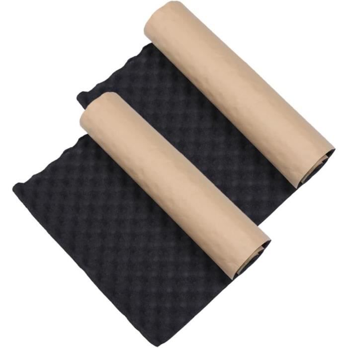 MAGICLULU 2 Pièces Coton D'isolation Phonique Panneau Insonorisant