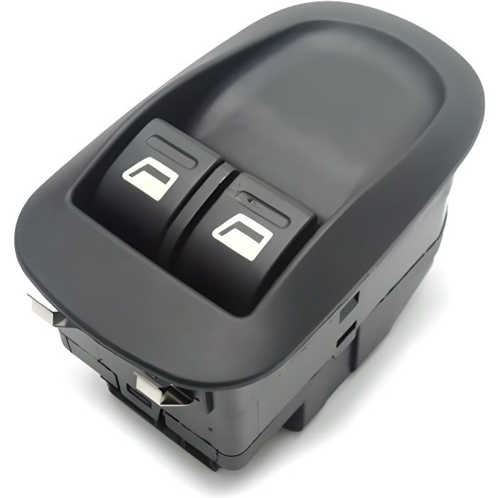 Bouton poussoir lève-vitre électrique commutateur de commande de  rétroviseur latéral professionnel pour Citroen Peugeot 206 - Cdiscount Auto