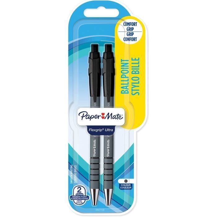 Penna A Sfera A Scatto Flexgrip Ultra Recycled Papermate - Value Pack Nero 1910073 Conf36 3501179100739