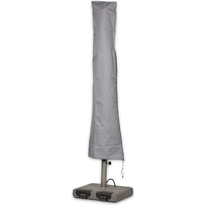 Housse De Parasol Cantilever – Imperméable Et Résistante Aux UV – Noir