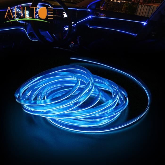 Lumières LED universelles pour porte de voiture, pour une atmosphère, pour  l'extérieur, pour un éclairage décoratif, bandes flexibles - AliExpress