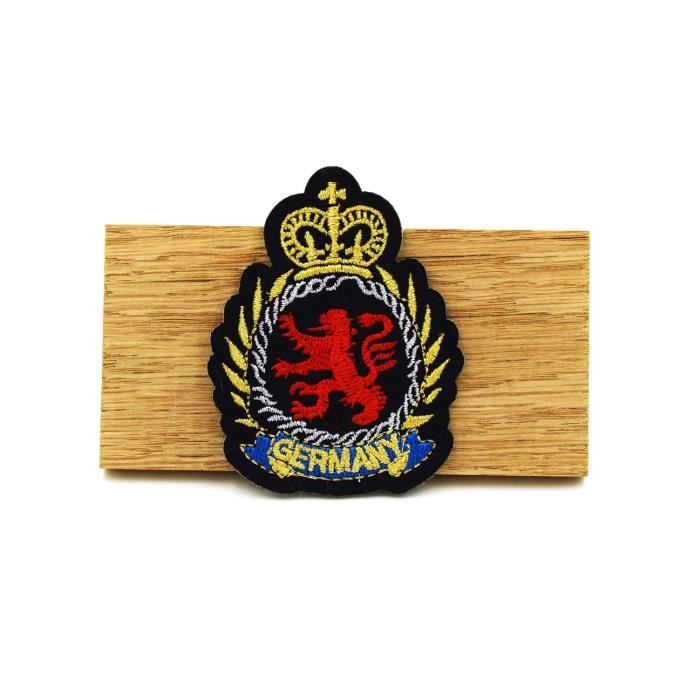 Écusson Brodé Drapeau De L'Albanie – 9x6 Cm, à Coudre Ou Thermocoller Sur Vêtements, Sacs, Accessoires