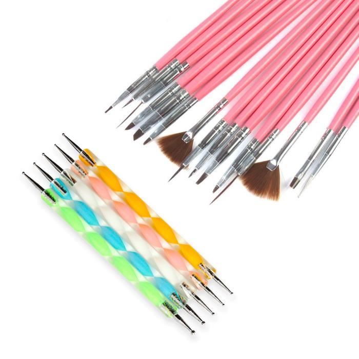 15pcs Pinceaux Ongles Decor Liner Acrylique Manucure Pinceaux Pour Nail Art Brosse 5pcs Trousse D Accessoires De Manucure Pedi Achat Vente Pinceau Faux Ongle 15pcs Pinceaux Ongles Manuc Cdiscount