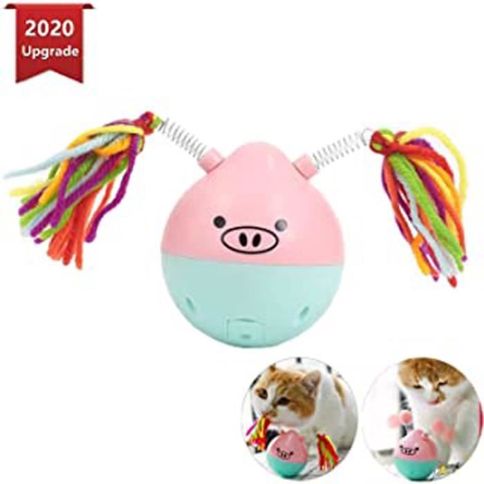 Mao45 Jouet Chat Automatique Jouet Pour Chat Jouet Interactif Pour Chat Boules Interactives De Jouets De Chat Roulement Automatique Cdiscount