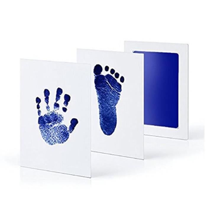 Kit Empreintes Bébé Argile - 2 Paquets - Moulage 3D Mains Et Pieds - Cadeau Naissance Ou Baptême