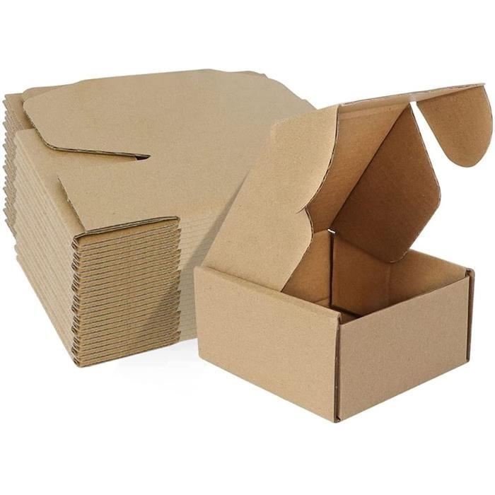 LZYKJGS Carton Emballage Colis, 320x229x76 mm Lot de 20, Boite en Carton,  Petit Carton pour Colis, Expédition Postale, Courrier, Bougies ou Cadeau  (Blanc) : : Fournitures de bureau