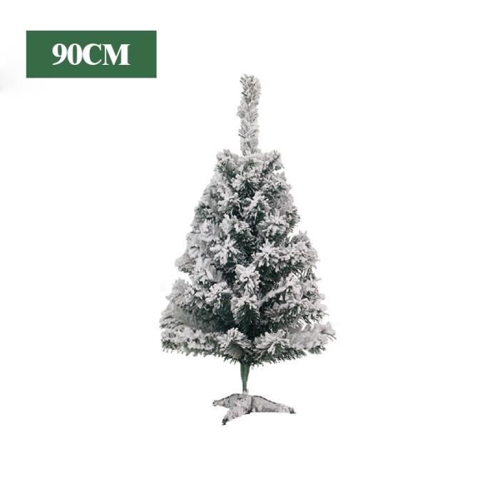 Sapin De Noël,Arbre De Noël Artificiel Blanc De 2 Mètres, Décorations Pour Nouvel An 2022, Jouets, Cadeaux, Décoration - Type 90Cm - Cdiscount Maison