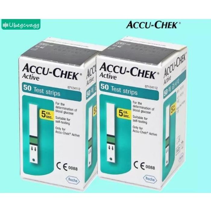 ACCU CHEK Actives Bandelettes de test de glycémie 100pcs Cdiscount Au