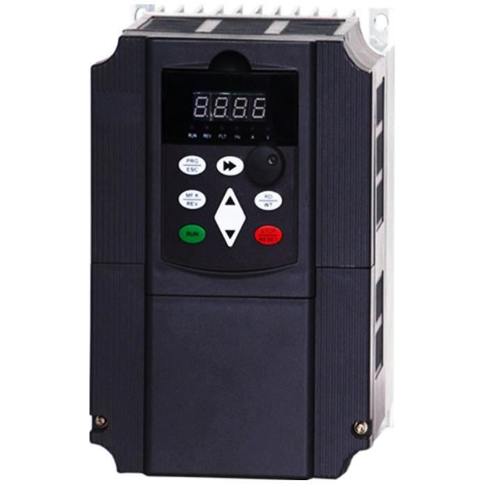 Variateur De Fréquence VFD 7.5KW 220V Vers 380V - Convertisseur Monophasé à Triphasé Pour Moteur