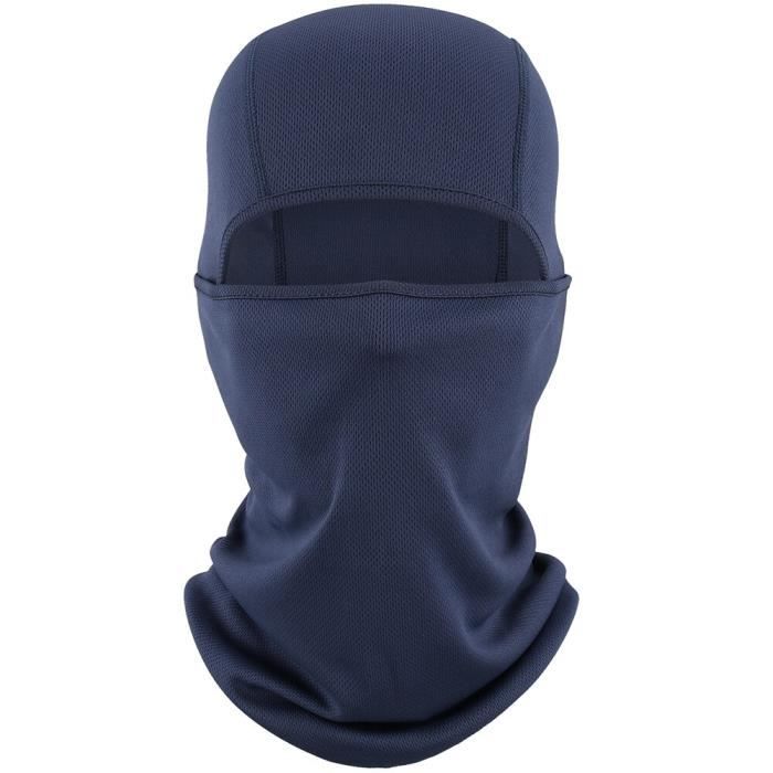 Masque Tactique Complet en Silicone et Tissu Elastique Camouflage pour