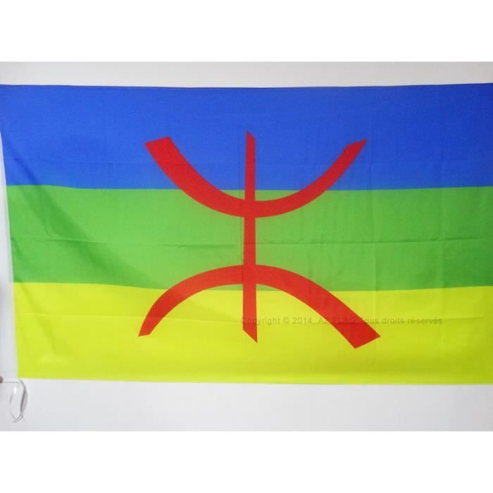 Drapeau Kabyle extérieur 90 x 150 cm – King Drapeaux