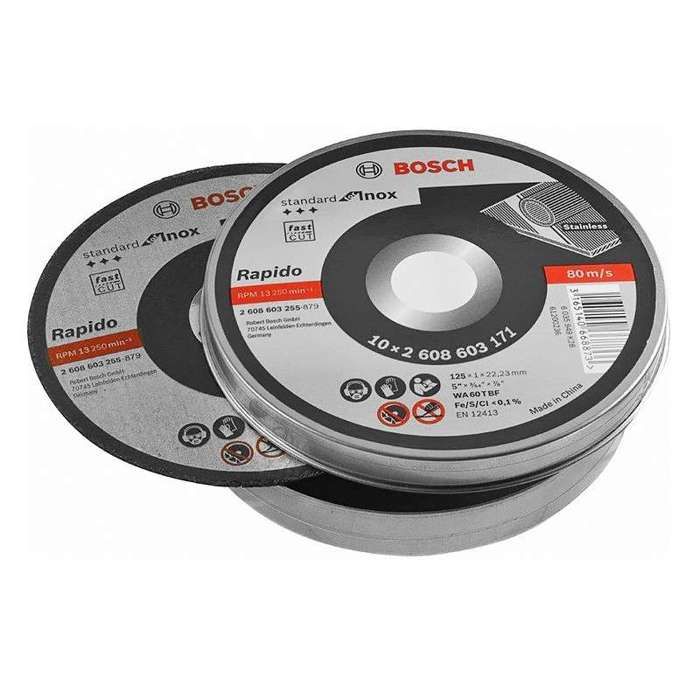 Bizline 781001  Disque à tronçonner pour inox et métal D= 125 mm