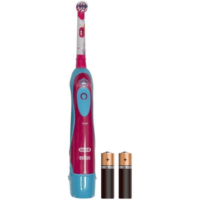 ORAL-B - Brosse à Dents à Piles pour Enfant Princesses de Disney