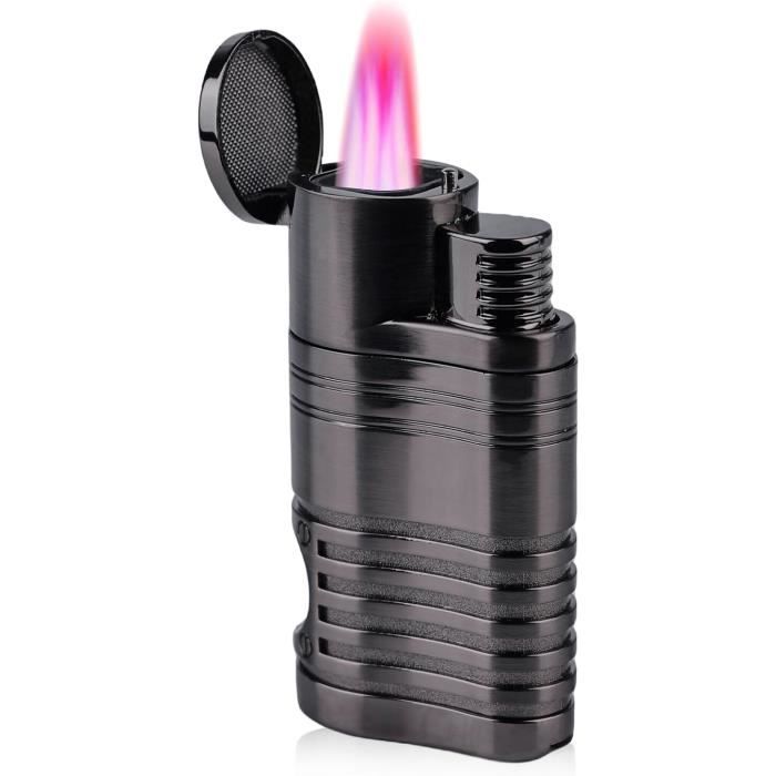 Jetflamme Briquet À Gaz Rechargeable Briquet Tempête : 2 Pièces Coffret