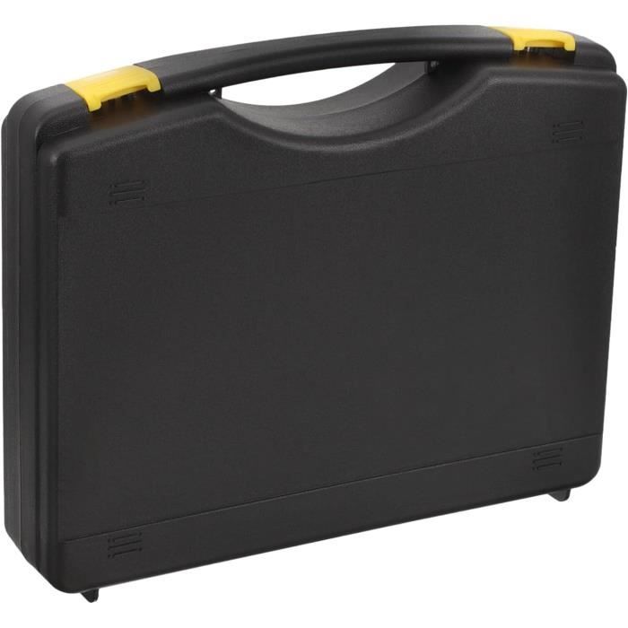 Boîte De Rangement En Aluminium Rigide TOYANDONA - Mallette Compacte 23x16x7 Cm Avec Poignée Et Serrure, Pour Outils, Accessoires, Voyage