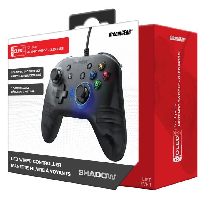 dreamGEAR Shadow Manette de jeu Nintendo Switch Nintendo Switch OLED Neuf - vue 4