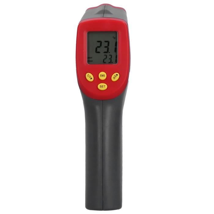 Thermomètre Frontal Sans Contact - Mesure Rapide, Précision 0,1°C, Plage -20°C à 250°C, Avec Alarme Et écran Couleur - 13
