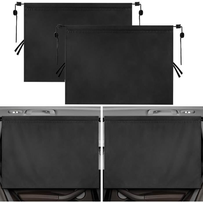 Rideaux De Porte Hayon Pour Nissan Primastar Protection Solaire Rouge