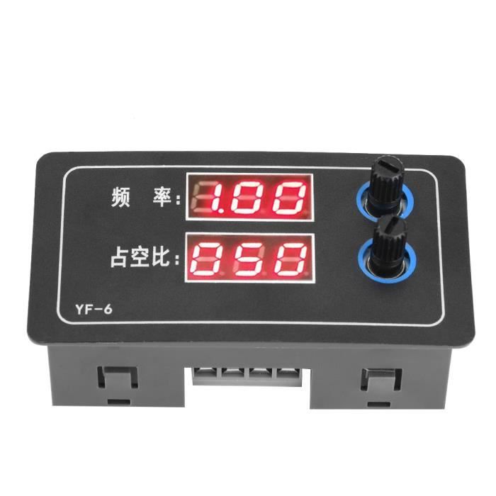 YF-6 PWM Generator Module - 1Hz To 100KHz Square Wave Signal Generator, 0-100% Duty Cycle, DC 3.3V-20V
