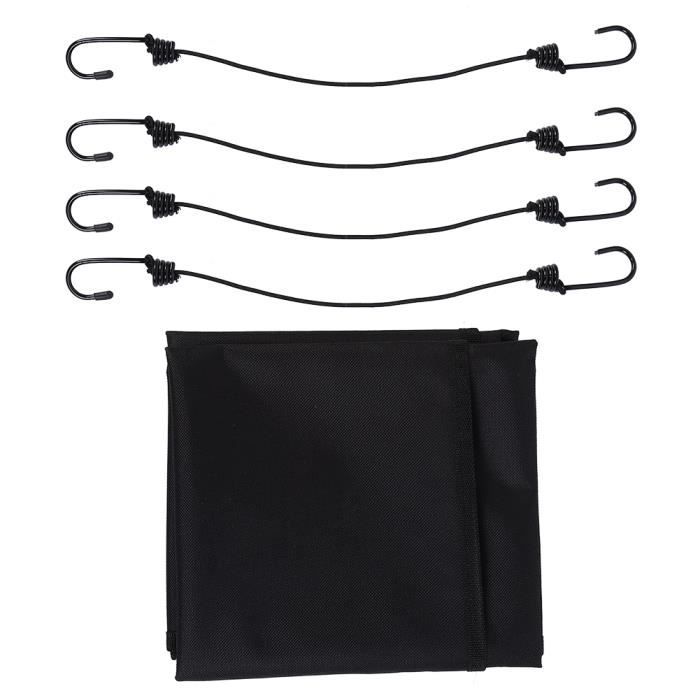 Housse Extérieure Imperméable Oxford 600D Pour Téléviseur 22-24" - Avec Poche Télécommande, Protection Complète - 8