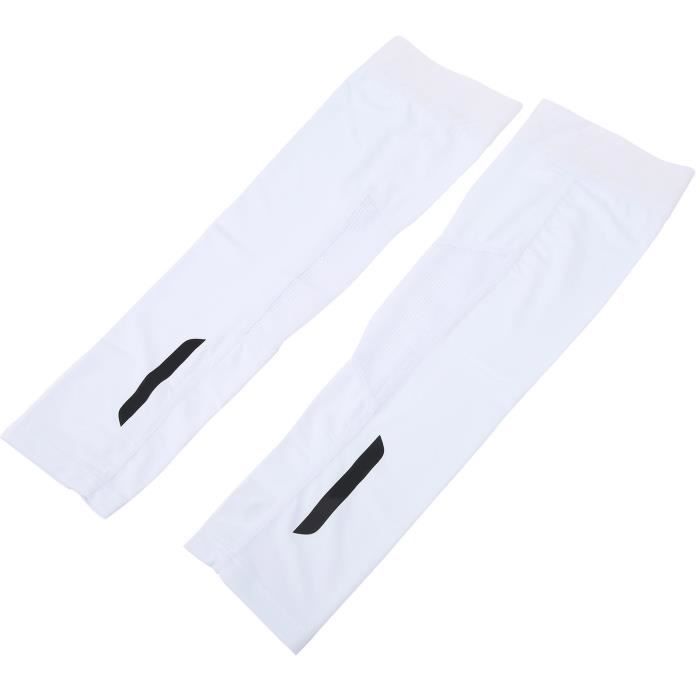 Manchettes Protection Solaire Réfléchissantes - Lot De 4 Paires UV Cooling Bras Sport & Conduite