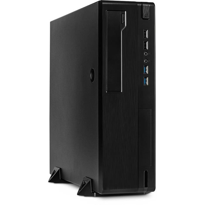 Boîtier de bureau Inter-Tech IT-502 - Micro ATX - 2 baies internes - Format Tour