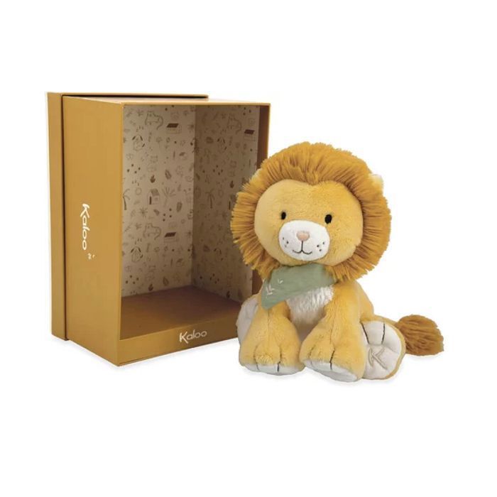 Doudou - Lion nougat 17cm - KALOO - PELUCHES/Doudous - Beige