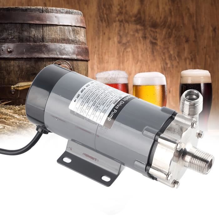 Pompe Magnétique MD-20R Chimique Résistante à La Corrosion - 2.3 Kg, Certifiée CE