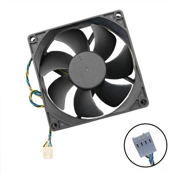 Ventilateur de Cas de PC de 80mm, Refroidisseur d'ordinateur de