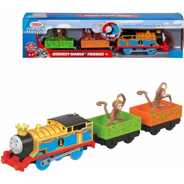 jouet pour enfant 3 ans et plus FKF49 Thomas et ses amis coffret station de train en bois wagon et une figurine 