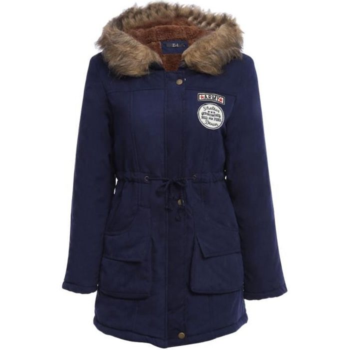 manteau long et chaud pour femme