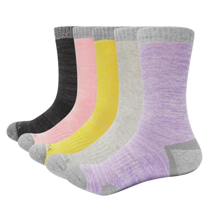 2 Paires Femme Chaussettes Multi-Performance Wicking Anti-Ampoules pour Les Sports de Plein air randonn/ée Trekking Camping Backpacking Running Fitness