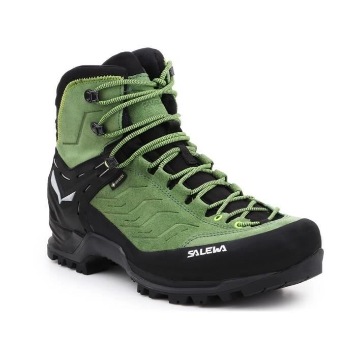 Chaussures de randonnée SALEWA MS Mtn Trainer Mid Gtx pour homme - Noir respirant Chaussures de randonnée SALEWA MS Mtn Trainer Mid Gtx pour homme - Noir respirant