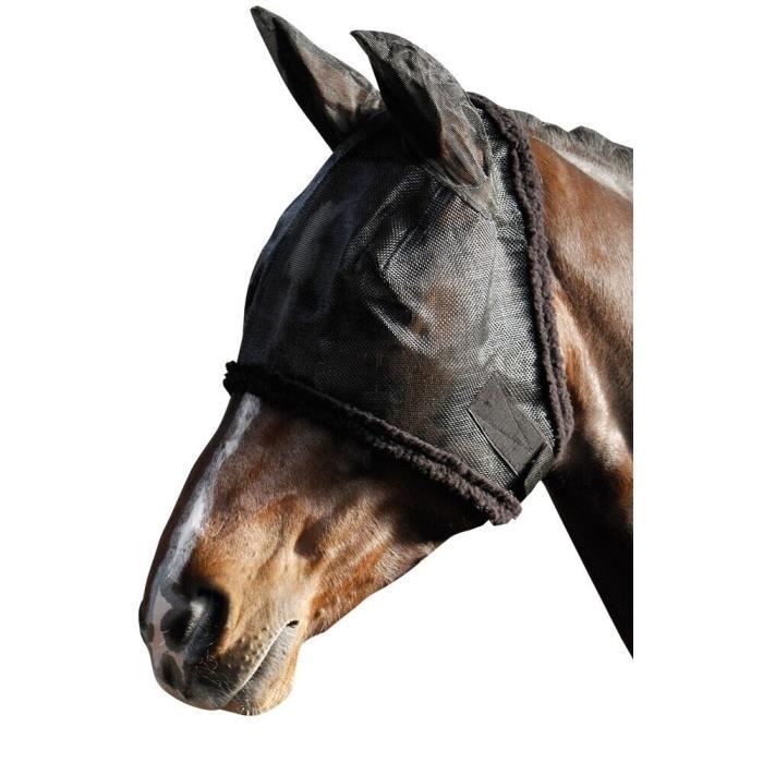 LUMOOM Masque Anti-mouches Pour Cheval Avec Protection UV