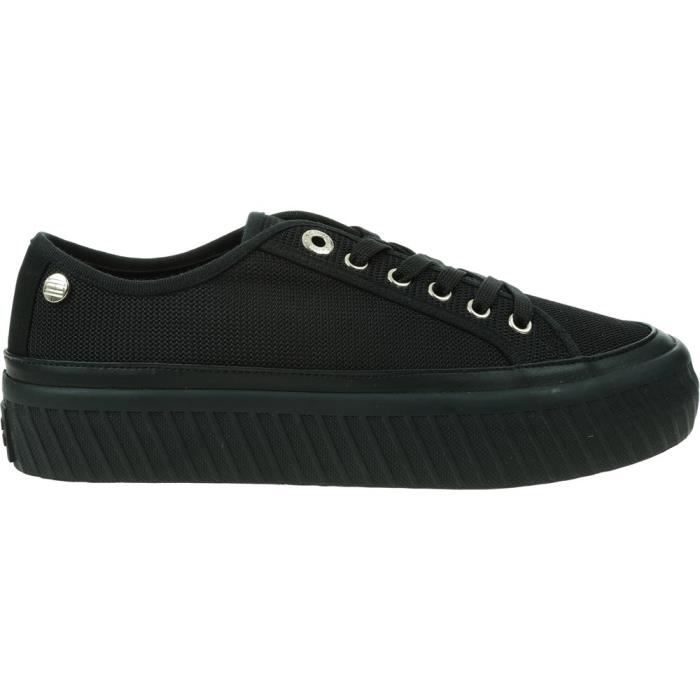 Tommy Hilfiger Chaussures TOMMY HILFIGER Platform Vulcanized Noir - Femme/Adulte